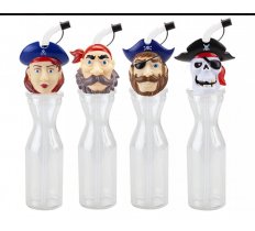 Pirate Bottle 500ml in 4 Assorted Color