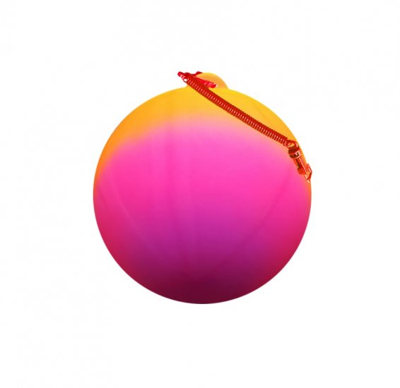 Mega Rainbow Ball With Keychain 18" ( 45cm ) - Click Image to Close