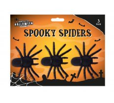 Halloween Spooky Spiders - 3 Pack