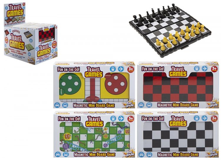 Magnetic Travel Games ( Assorted Games ) - Click Image to Close