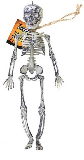 Halloween Hanging Skeleton - Click Image to Close