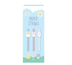 Easter Paper Straws 20 Pack