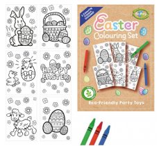Easter A6 Colouring Sets And 3 Colouring Crayons