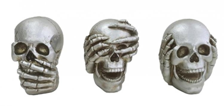Halloween Skull Ornament - Click Image to Close