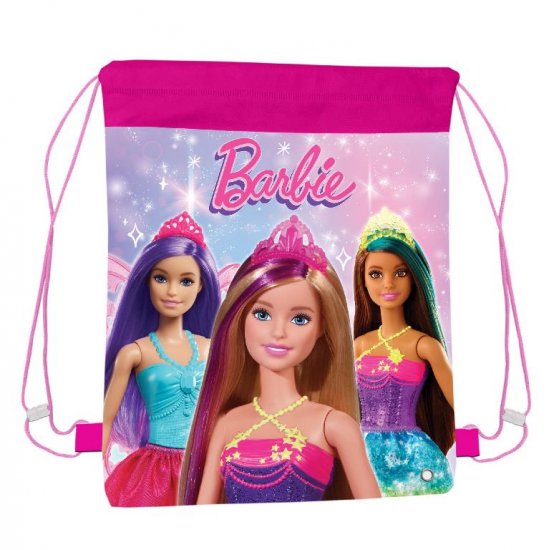 Barbie Pull String bag - Click Image to Close