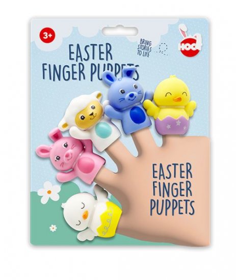 Easter Finger Puppets 5 Pack - Click Image to Close