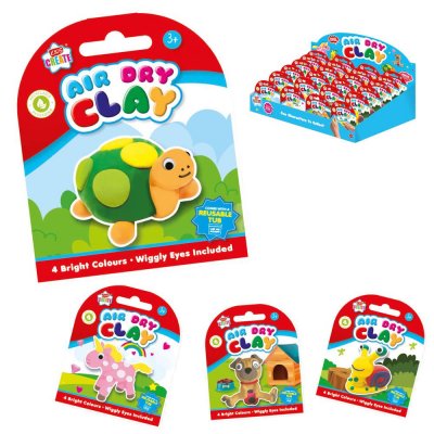Kids Create Activity Air Dry Clay Assorted Designs