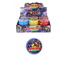 Superhero Slime Tubs 7cm x 2cm ( Assorted Colours )