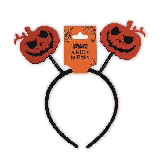 Halloween Pumpkin Head Boppers - Click Image to Close