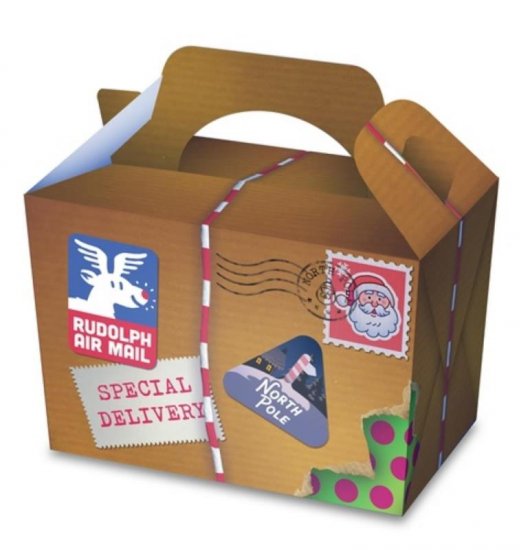 Special Delivery Christmas Food Box - Click Image to Close