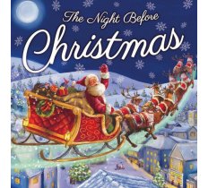 NIGHT BEFORE CHRISTMAS BOOK 25X25CM