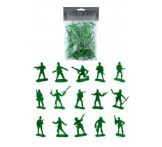 Toy Soldier Figurines ( Assorted Sizes And Designs ) 50 Pack
