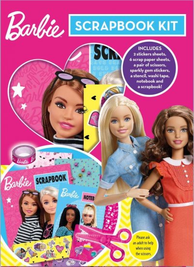Barbie Scrapbook Kit - Click Image to Close