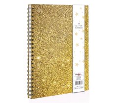A4 Glitter Notebook