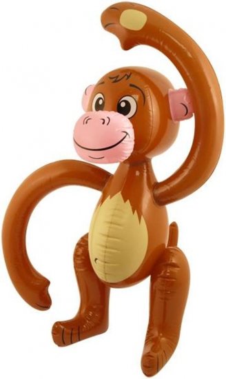 Inflatable Monkey 58cm - Click Image to Close