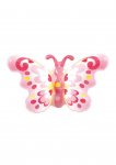 INFLATABLE BUTTERFLY PINK ON WRISTBAND 25CM