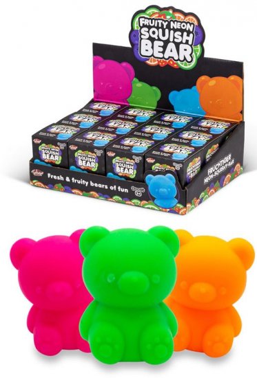 Scrunchems Squishy Neon Scented Bears - Click Image to Close