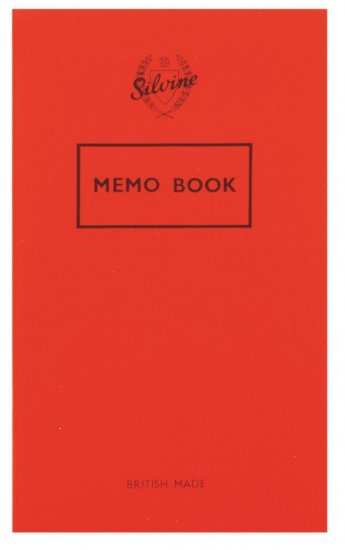 Silvine Lined Memo Book 158 X 99mm 72 Pages - Click Image to Close