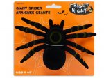 Halloween Flocked Spider Assortment. 1pk 6-5/8in x 4.5in