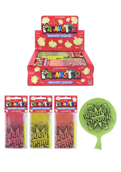 Whoopee Cushion 16.5cm ( Assorted Colours ) - Click Image to Close
