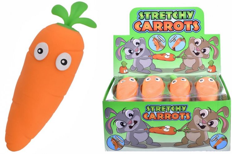 Carrot Squeeze Squishy Stretchy Toy - Click Image to Close