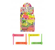 Rattle Toys (6.5cm) 4 Assorted Neon Colours X 108PC