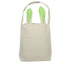 Easter Cotton Bag With Green Ears