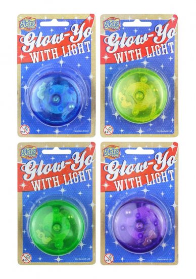 Glow Yoyo With Light - Click Image to Close