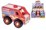 Wooden Emergency Vehicles ( Assorted Colours )