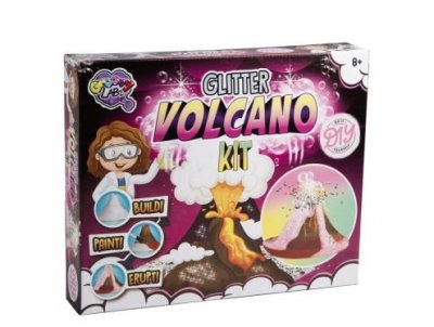 Glitter Volcano Eruption