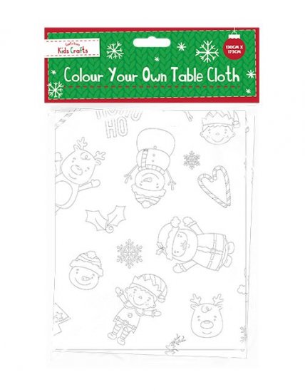 Colour Your Own Table Cloth - Click Image to Close