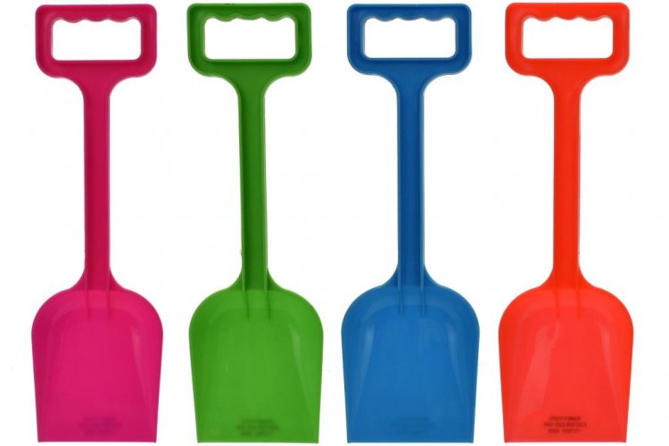 33cm / 13" Plastic Spade - Assorted Colours "Nalu" - Click Image to Close