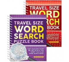 Travel Size Word Search, Spiral Bound