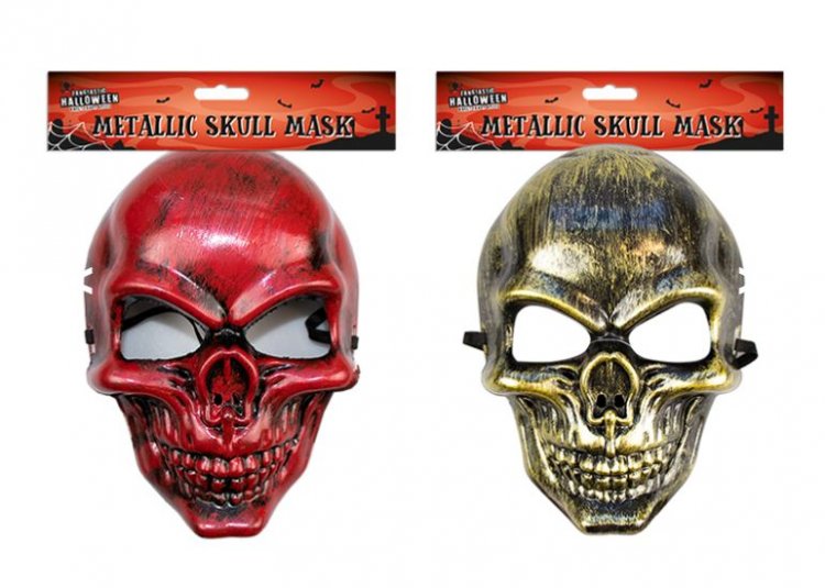 Metallic Skull Mask - Click Image to Close