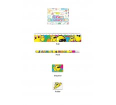 Smiley Face Stationery Set Of 4
