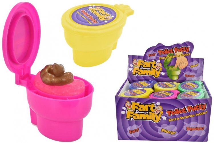 Toilet Putty Slime + Surprise - Click Image to Close