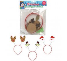 Make Your Own Christmas Head Bopper Craft Kits 21 x 16cm