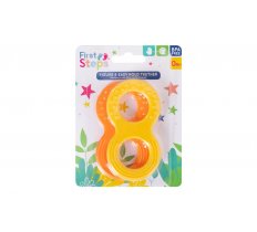 First Steps Figure 8 Soft Easy To Hold Teether