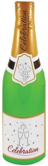 Inflatable Celeberation Bottle 73cm (Online Only) - Click Image to Close