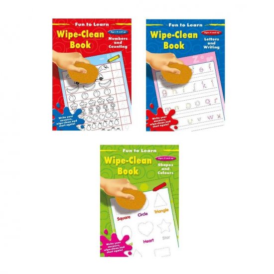 First Learning Wipe Clean Book ( Zero Vat ) - Click Image to Close