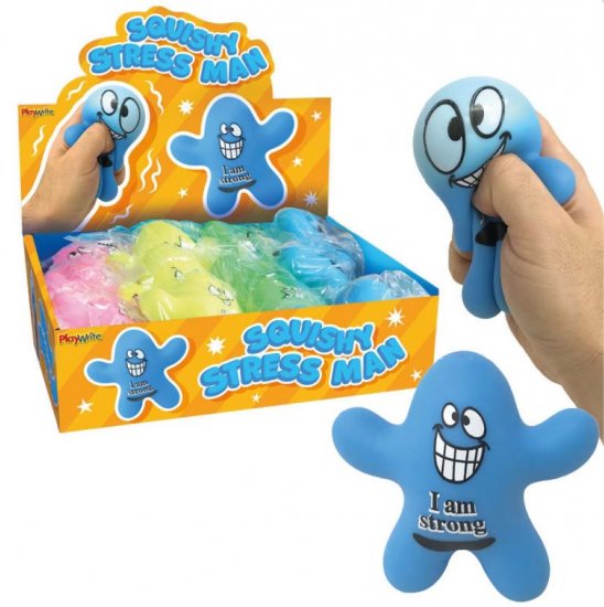 Squeeze Squishy Stress Man 10cm - Click Image to Close