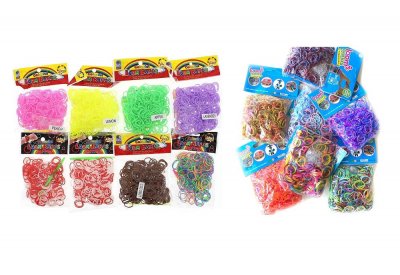 Loom Bands Assorted Designs & Colours