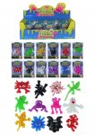 Assorted 5.5cm Sticky Creatures x 60 ( 15p Each )