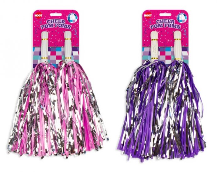 2 Tone pom poms twin pack - Click Image to Close