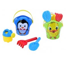 Decorated Bucket Set 5 Pack