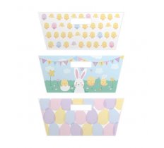 Easter Rectangle Printed Hamper Tray