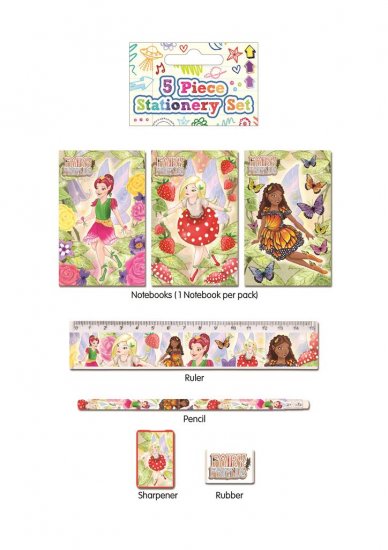 5pc Fairy Stationery Sets - Click Image to Close