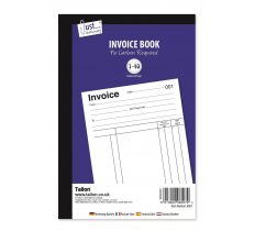 Tallon Invoice Book-No Carbon Required