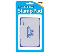 Tiger Pre-Inked Blue Stamp Pad
