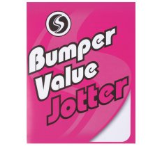 Silvine Bumper Value Jotter 229mm X 178mm Plain 200 Pages